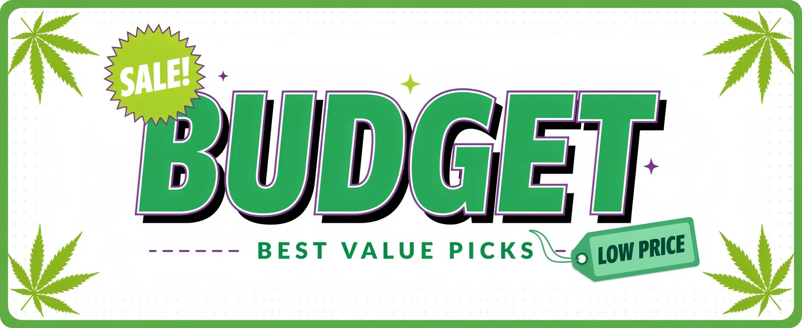 BUDGET WEED Pleasant Cannabis banner