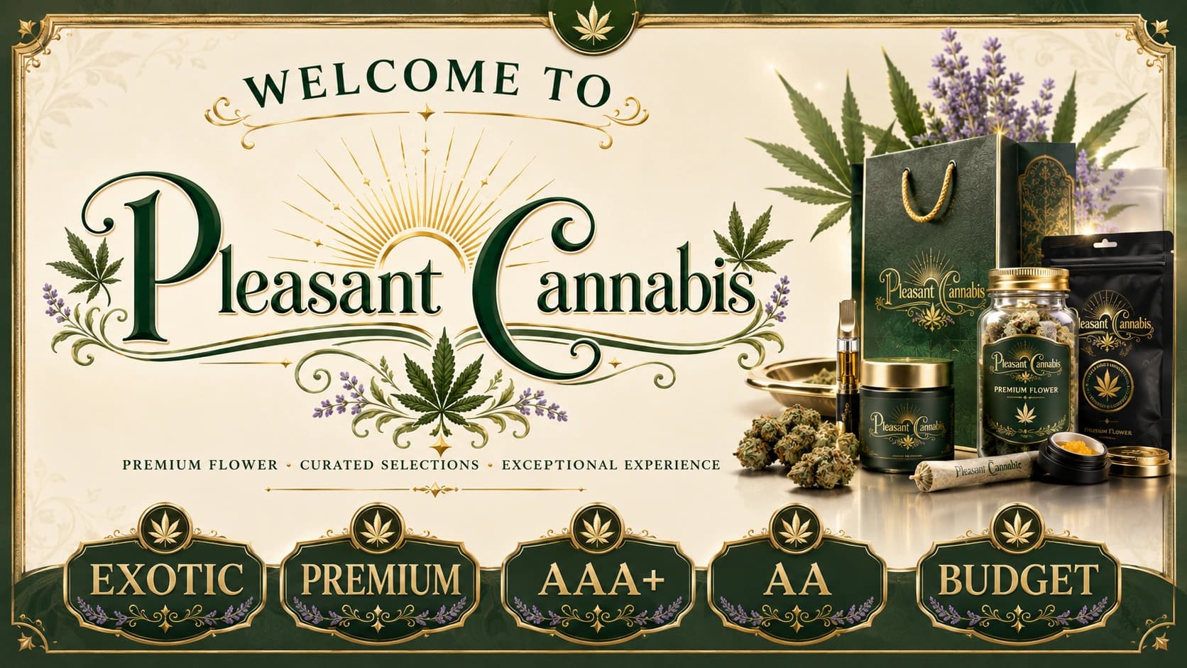 Pleasant Cannabis Dispensary Weed Delivery