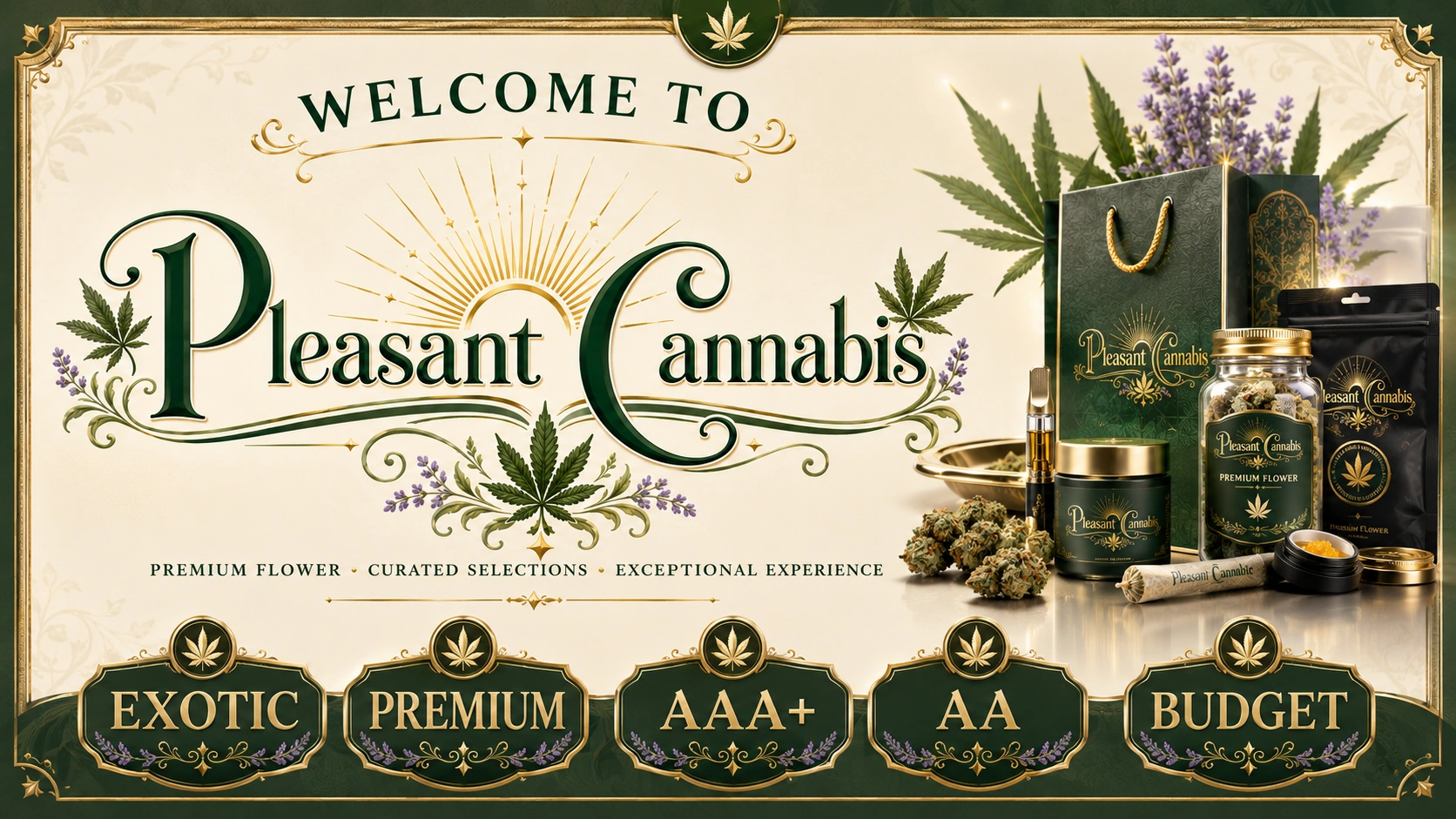 Welcome to Pleasant Cannabis — Premium Toronto Cannabis Dispensary