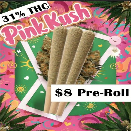 PINK AFGHAN KUSH 1G IND PRE-ROLL