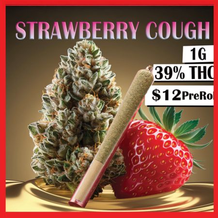STRAWBERRY COUGH 1G SAT PRE-ROLL